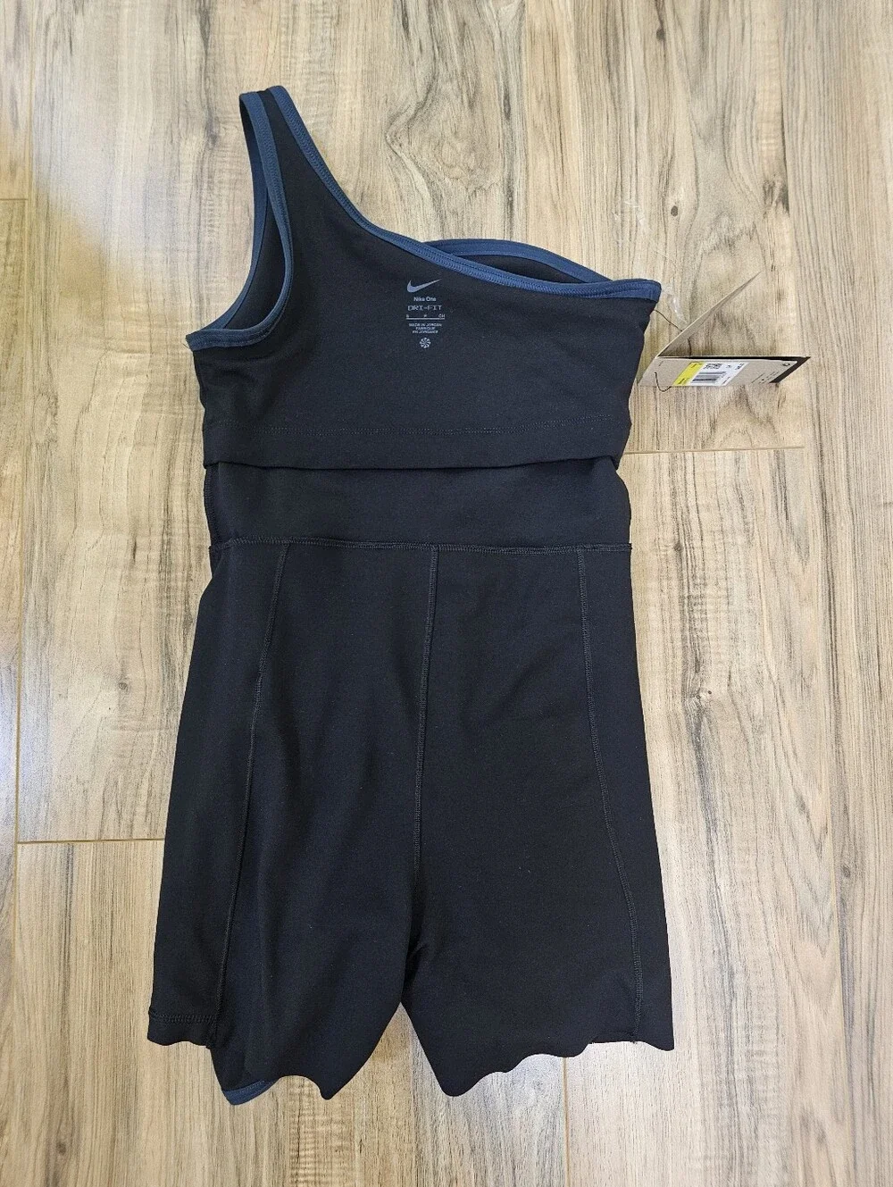 Nike One Training one-shoulder mini dress